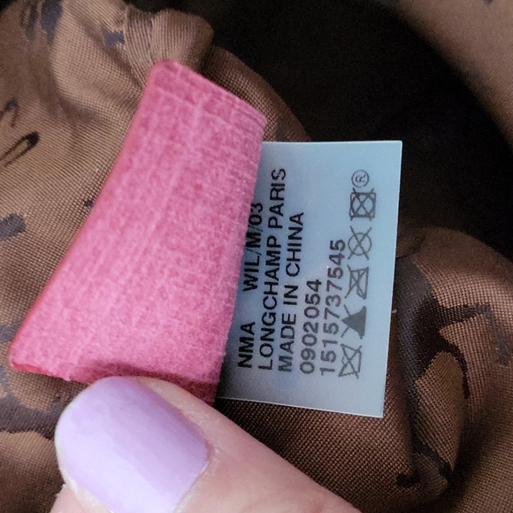 LONGCHAMP Medium Leather Le Pliage Cuir Tote genuine leather discontinued - Picture 14 of 16